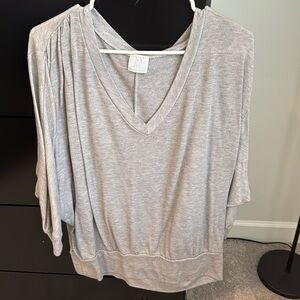 Long sleeve vneck sweater